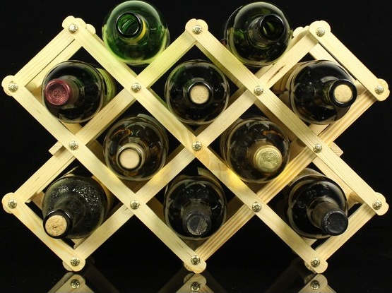 PORTA GARRAFA VINHOS PARA 10 UNIDADES