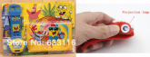 Bob Esponja c/ projetor + carteira - Unidade