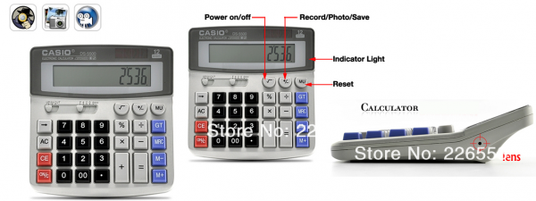 Calculadora câmera - Unidade