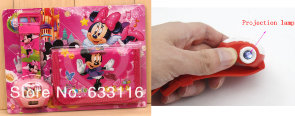 Minie c/ projetor + carteira - Unidade