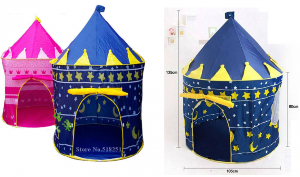 TENDA CASTELO PRINCESA OU PRÍNCIPE - Unidade
