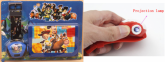 Toy Story c/ projetor + carteira - Unidade